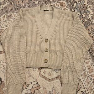 Aritzia Babaton Canberra Merino Wool Cardigan XS